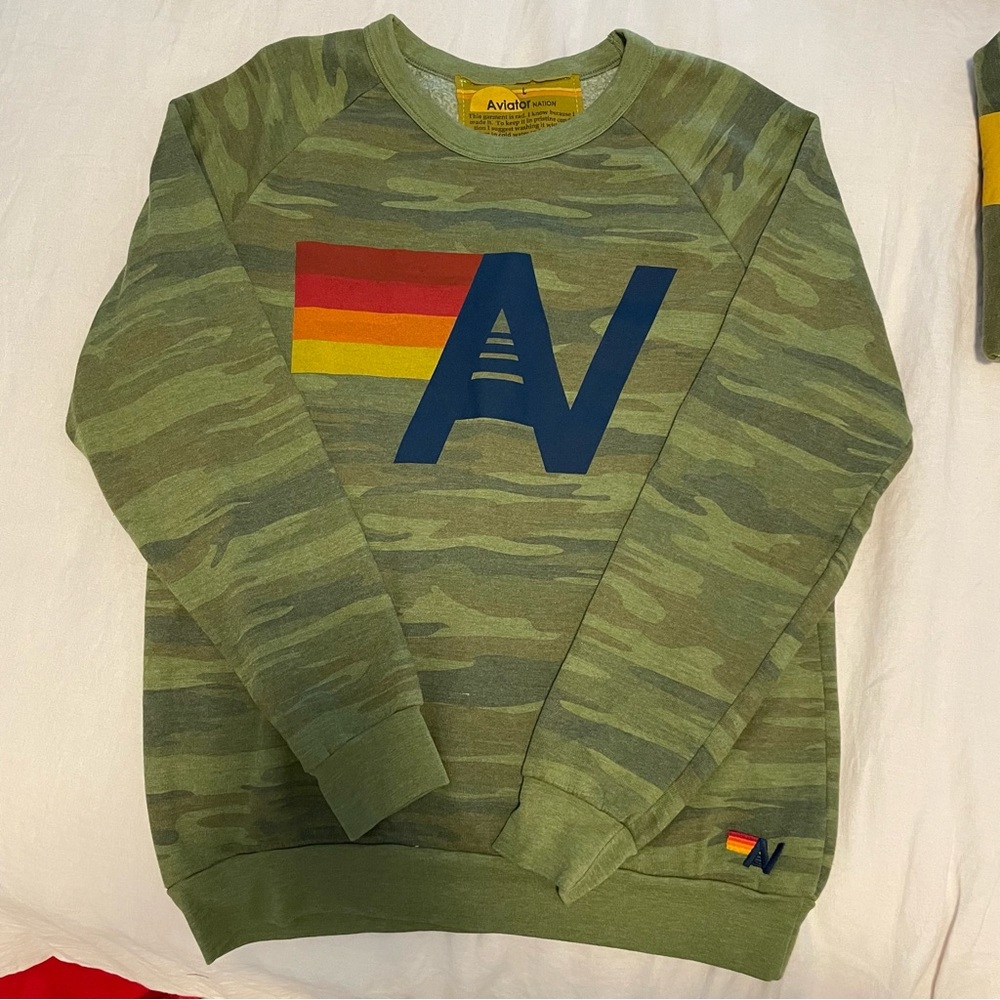 Aviator Nation long sleeve crewneck